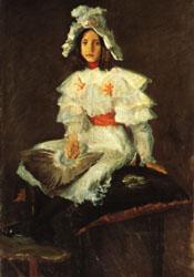 William Merritt Chase Girl in White France oil painting art